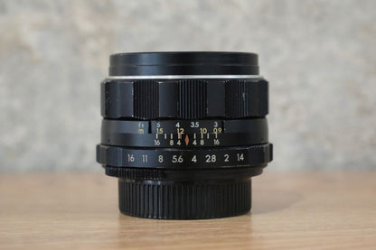 PENTAX	Super-Takumar 50mm f1.4 前期 8枚玉 M42マウント