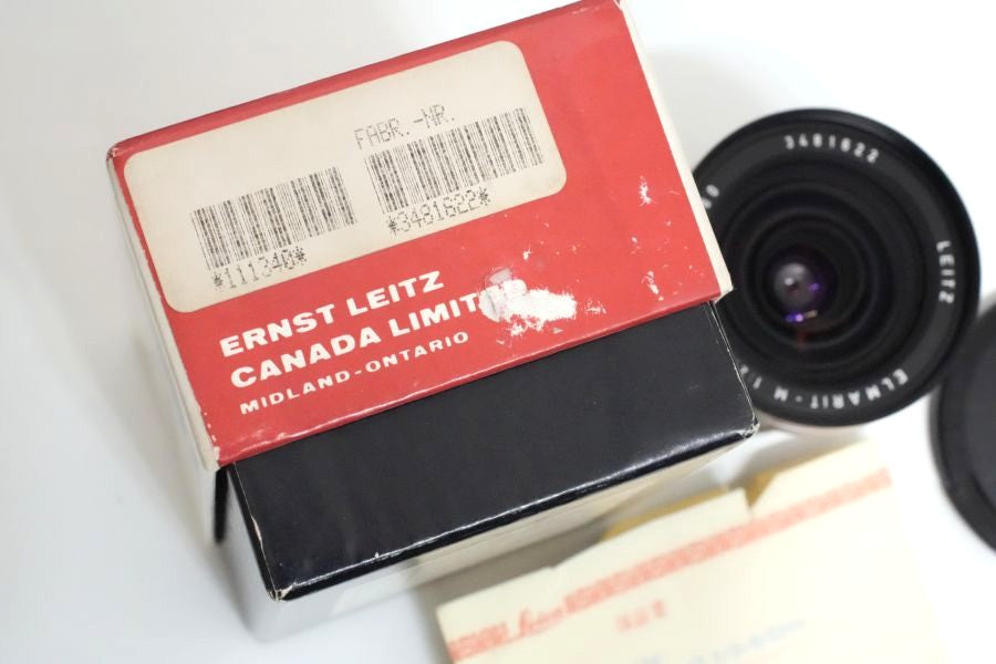 LEICA Elmarit M21mm f2.8 1st 後期 1988年製 箱＆フード付き