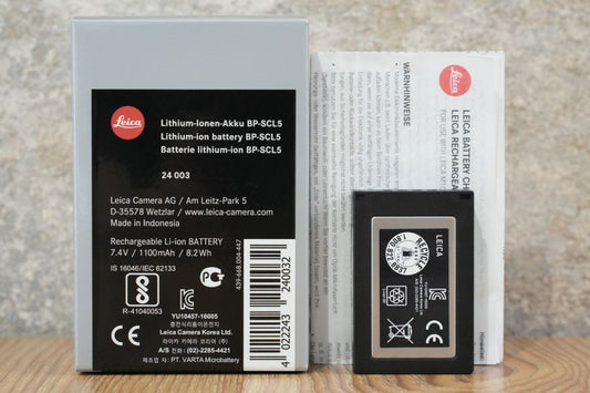 LEICA BP-SCL5  M10用バッテリー 24003 2025年6月購入品