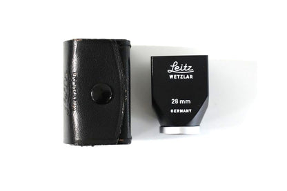 LEICA SLOOZ/12007 28mm 金属製 ファインダー Black