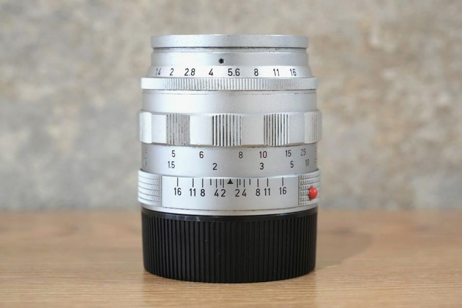 LEICA Summilux M50mm f1.4 1st Silver 貴婦人 1959年製 メンテナンス済み