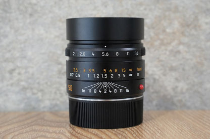 APO-Summicron M50mm f2.0 ASPH.Black 11141 箱付き