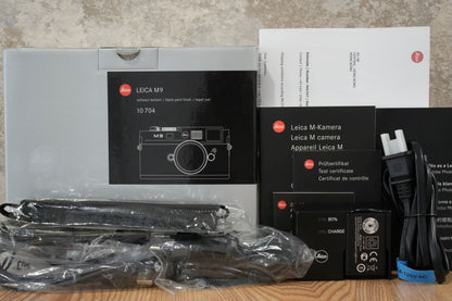 LEICA M9 Black Paint センサー対策済み 証明書付き