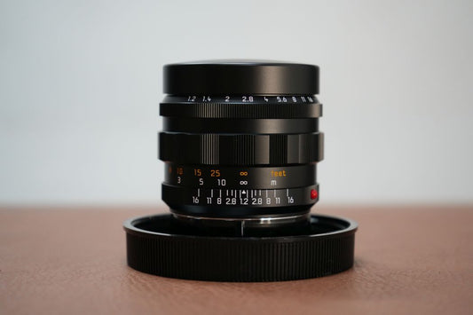 【未使用品】LEICA Noctilux M50mm f1.2 ASPH. black anodized finish 11686