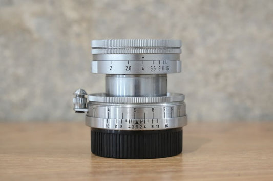 LEICA Summicron L50mm f2.0 沈胴 1954年製 メンテナンス済み