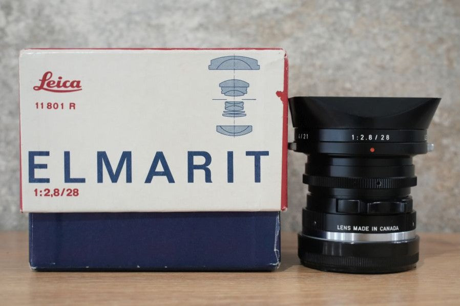 LEICA Elmarit M28mm f2.8 2nd 後期 1976年製 箱＆フード付き