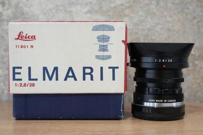 LEICA Elmarit M28mm f2.8 2nd 後期 1976年製 箱＆フード付き