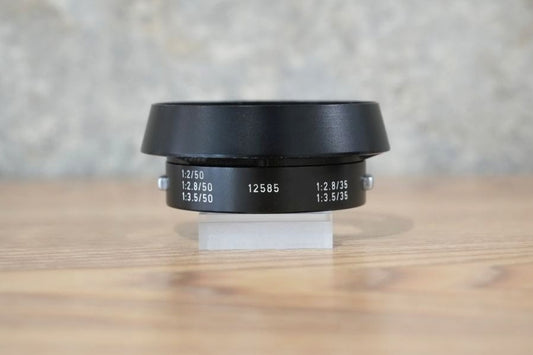 LEICA 12585 M35mm/M50mm用 フード＆14033フードキャップ
