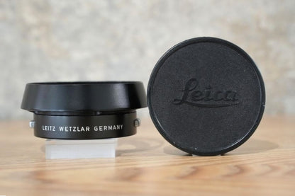 LEICA 12585 M35mm/M50mm用 フード＆14033フードキャップ