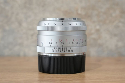 Voigtlander NOKTON Vintage Line 35mm F1.5 Aspherical TypeII VM Silver
