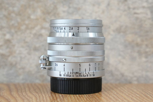 Summarit L50mm f1.5 1952年製 OH済み