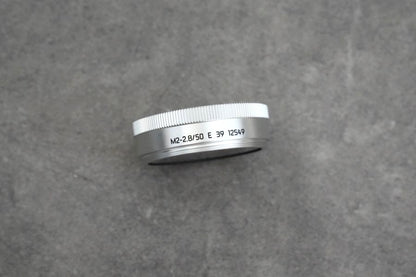 Nisi × HAGINIWA フィルターインフード「FiH」 M2-2.8/50 E39 Silver