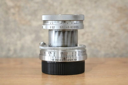 LEICA Summitar L50mm f2.0 ノンコート 1939年製 メンテナンス済み