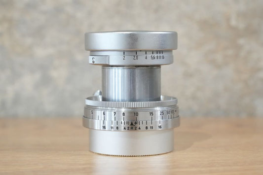 LEICA Summitar L50mm f2.0 前期 六角絞り 1951年製 メンテンス済み