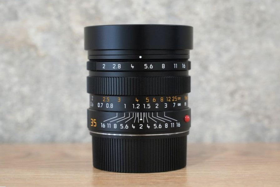 APO-Summicron M35mm f2.0 ASPH.Black 11699 2025年製 ライカ保証付き 付属品完備
