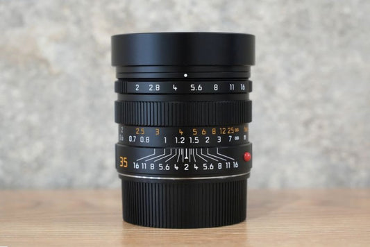 APO-Summicron M35mm f2.0 ASPH.Black 11699 2025年製 ライカ保証付き 付属品完備