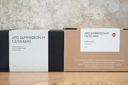 APO-Summicron M35mm f2.0 ASPH.Black 11699 2025年製 ライカ保証付き 付属品完備