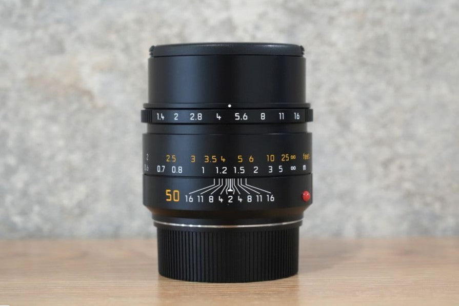 Summilux M50mm f1.4 ASPH. Black 11728 2024年製 ライカ保証付き 付属品完備