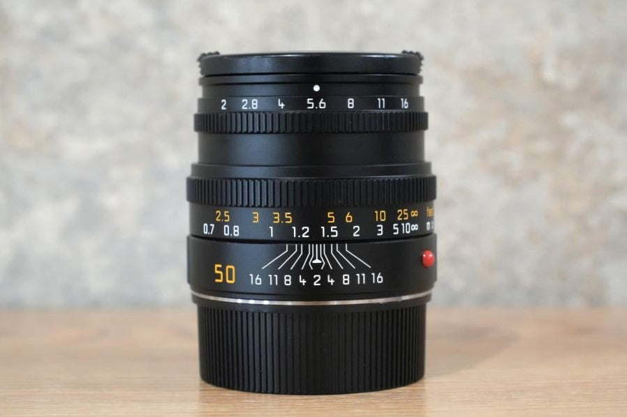 LEICA Summicron M50mm f2.0 Black 6bit 11826 2024年製 付属品完備
