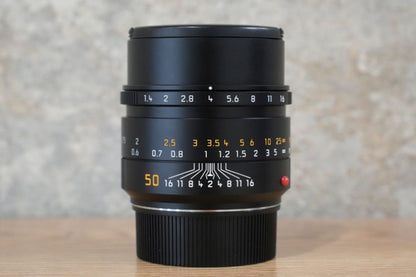 Summilux M50mm f1.4 ASPH. Black 11728 2023年製 付属品完備
