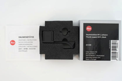 LEICA M11用 サムレスト ブラック 24030 箱付き