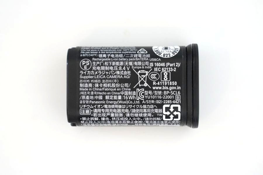 LEICA BP-SCL6 SLシリーズ/Q2/Q3対応 バッテリー