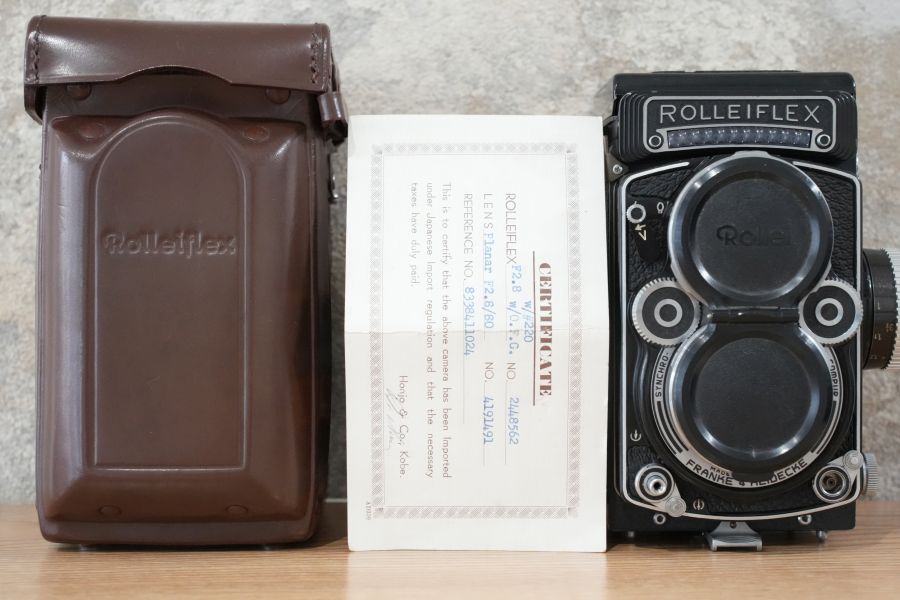 Rolleiflex 2.8F Planar メンテナンス済み ギャランティ付き