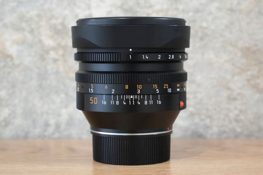 Noctilux M50mm f1.0 E60 4th フード組み込み 11822 1997年製 箱付き
