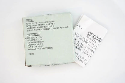 MS-OPTICS  MS.MAG×1.35 視度補正付きマグニファイヤー　