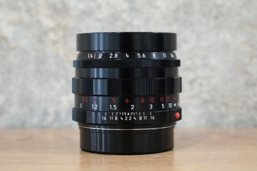 Summilux M50mm f1.4 ASPH. Glossy Black 11713 保証付き 付属品完備
