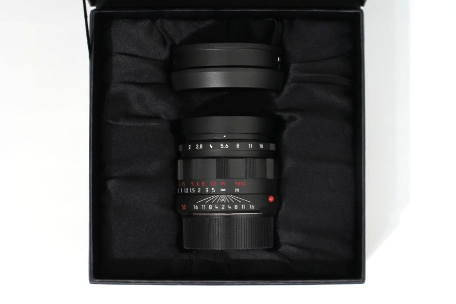 APO-Summicron M50mm f2.0 ASPH. Black Chrome Limited Edition 11811 付属品完備