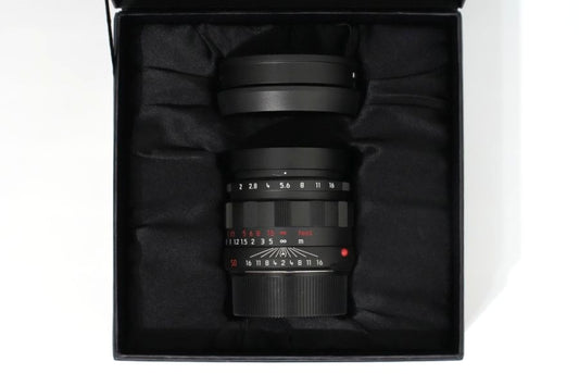 APO-Summicron M50mm f2.0 ASPH. Black Chrome Limited Edition 11811 付属品完備