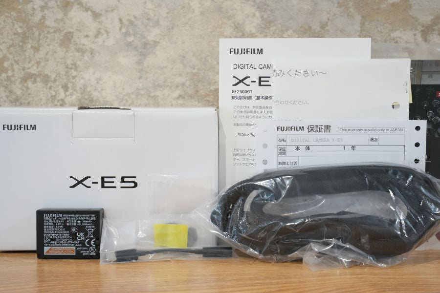FUJIFILM X-E5 Black 付属品完備