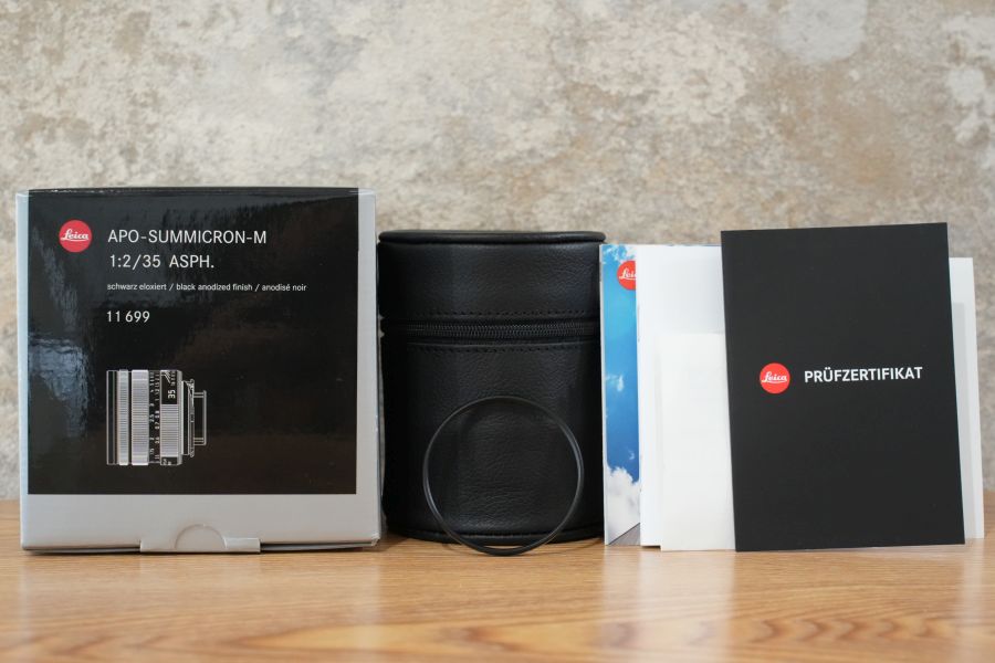 APO-Summicron M35mm f2.0 ASPH.Black 11699 付属品完備
