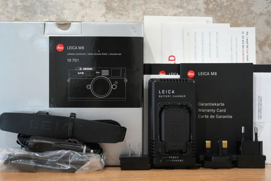 LEICA M8 Black Chrome 付属品完備