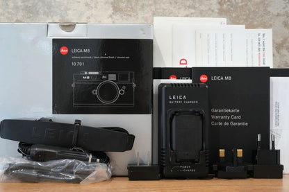 LEICA M8 Black Chrome 付属品完備