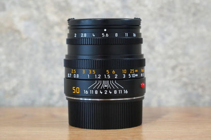 LEICA Summicron M50mm f2.0 Black 11826 2025年製 保証付き