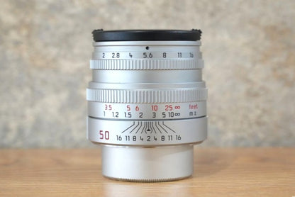 LEICA Summicron L50mm f2.0 4th Silver 11619 750本限定 1999年製