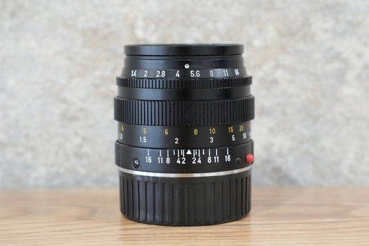 LEICA Summilux M50mm f1.4 2nd Black Chrome