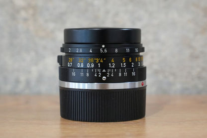 LEICA Summicron M35mm f2.0 2nd 6枚玉 1973年製 メンテナンス済み 箱＆フード付き