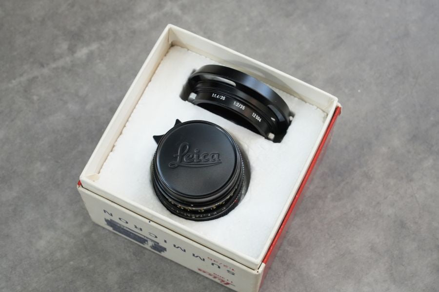 LEICA Summicron M35mm f2.0 2nd 6枚玉 1973年製 メンテナンス済み 箱＆フード付き