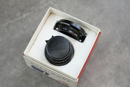 LEICA Summicron M35mm f2.0 2nd 6枚玉 1973年製 メンテナンス済み 箱＆フード付き