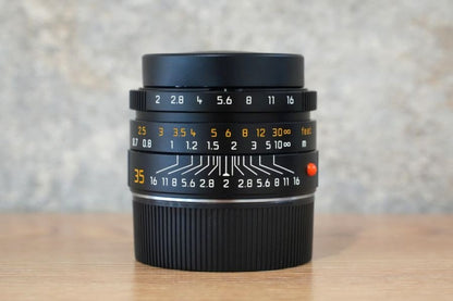 Summicron M35mm f2.0 ASPH.Black 11879 1999年製 メンテナンス済み