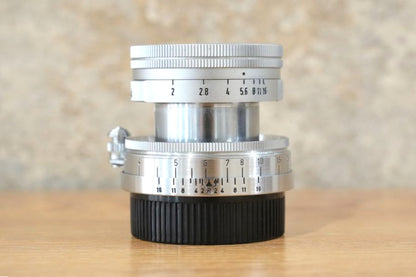 LEICA Summicron L50mm f2.0 沈胴 1955年製