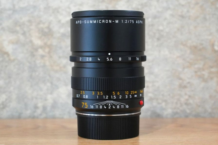 APO-Summicron M75mm f2.0 ASPH.Black 11637 2025年製 箱付き