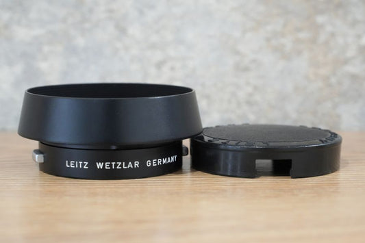 LEICA  12586 ズミルックス M50mm f1.4用 フード＆14163 キャップ