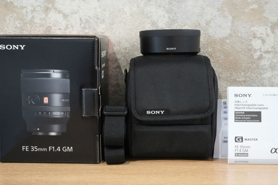SONY FE 35mm F1.4 GM SEL35F14GM 付属品完備 – まるかめら
