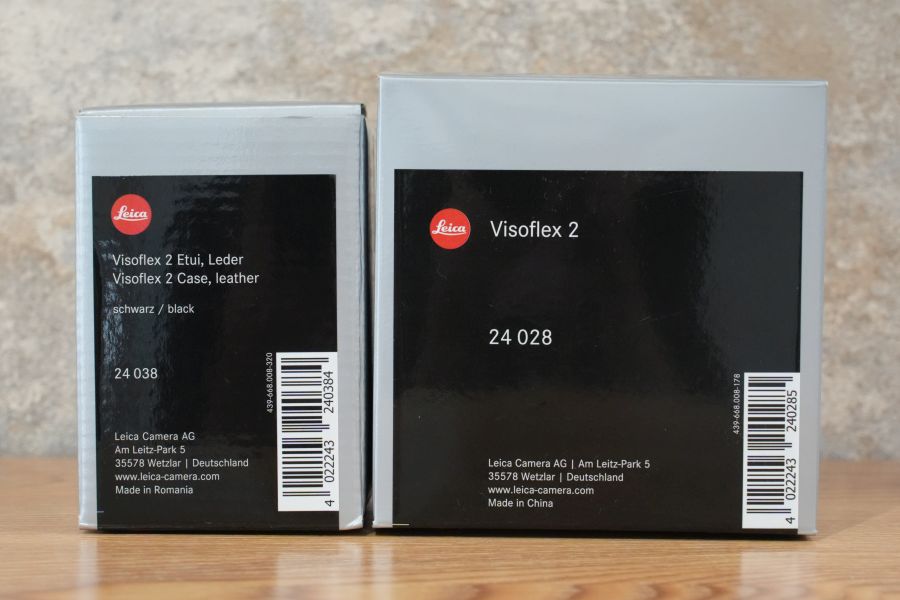 LEICA Visoflex2 24028 & 革ケース付き 24038 箱付き