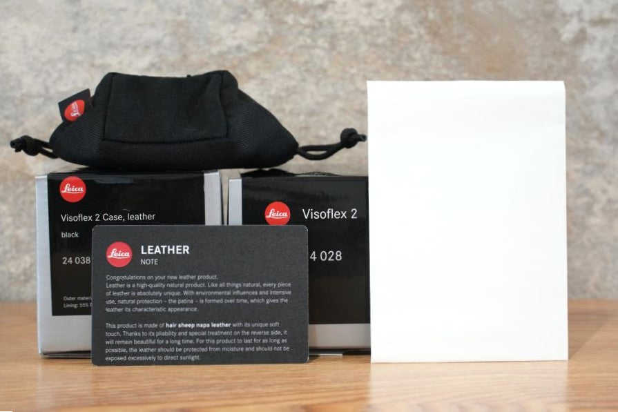 LEICA Visoflex2 24028 & 革ケース付き 24038 箱付き