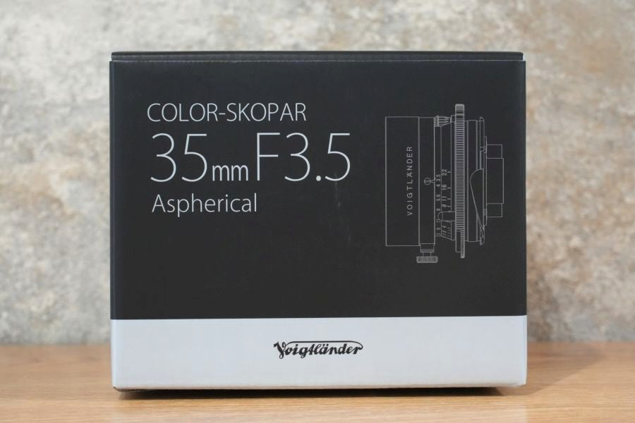 Voigtlander COLOR-SKOPAR 35mm F3.5 Aspherical VM Black Paint 箱付き